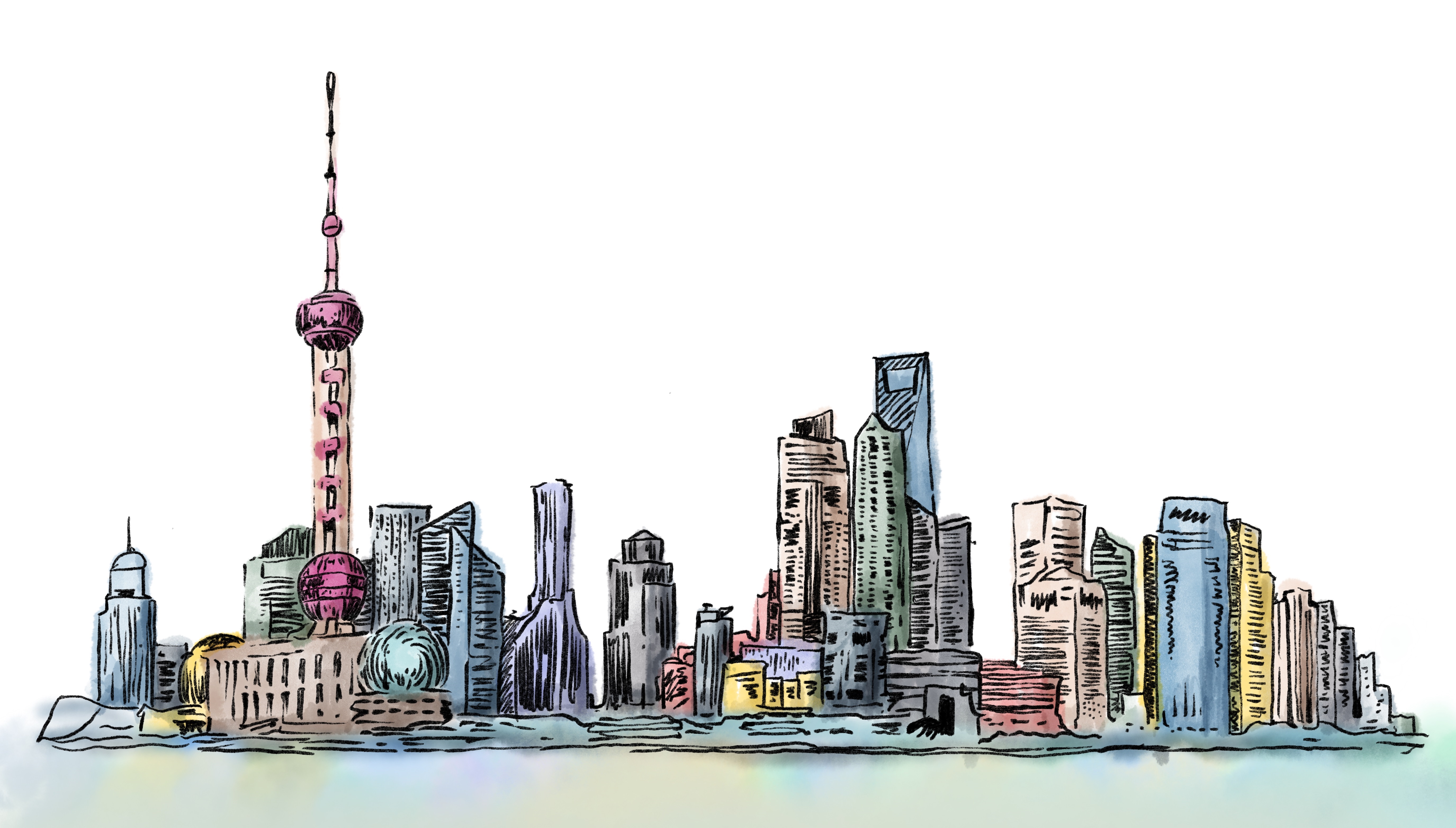Colored-Shanghai-City-Sketch-webp-768